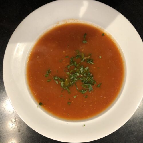 Home made tomatensoep